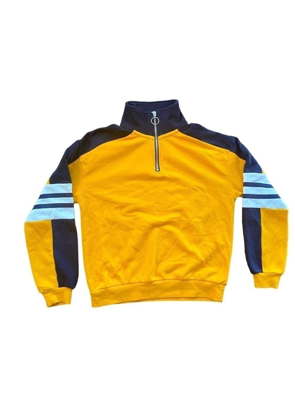 Garage Half Zip Sweatshirt Mustard XS
